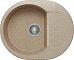  Кухонная мойка Polygran ATOL-620 (№302 Песочный) 