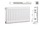  Радиатор PRADO Universal 11*500*2000 