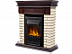  Портал Bricks Classic камень бежевый, шпон темный дуб 