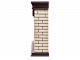  Портал Bricks 25 камень бежевый, шпон темный дуб 