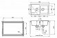  Мойка Ewigstein ELEGANT Е-80D темно-бежевый 