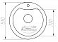  кухонная мойка TOLERO R-108E белый  