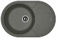  Кухонная мойка Florentina РОДОС-760 (кухонный блок 600 мм) цвет черный 
