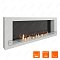  Биокамин SteelHeat WALL 1500 (Белый (Стекло)) 