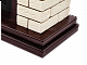  Портал Bricks 25 камень бежевый, шпон темный дуб 